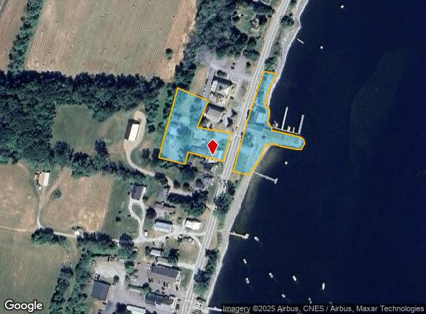  3643 Us Route 2, North Hero, VT Parcel Map