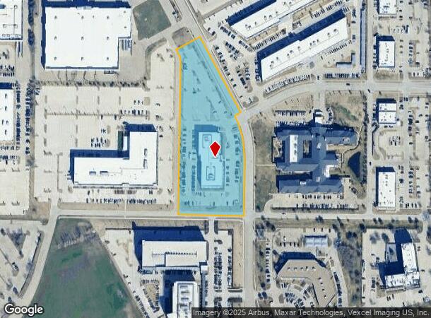  8277 Belleview Dr, Plano, TX Parcel Map