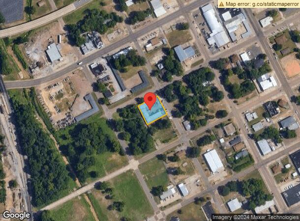  519 Oak St, Texarkana, TX Parcel Map