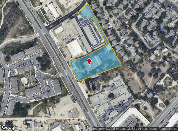 7666 Bandera Rd, San Antonio, TX Parcel Map