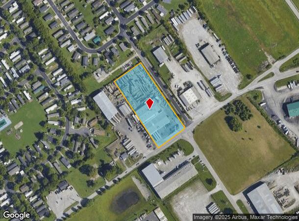  1507 Progress Way, Clarksville, IN Parcel Map