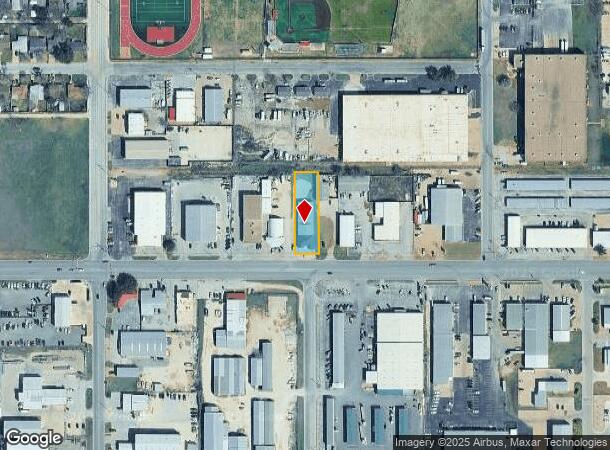 2150 Industrial Blvd, Abilene, TX Parcel Map