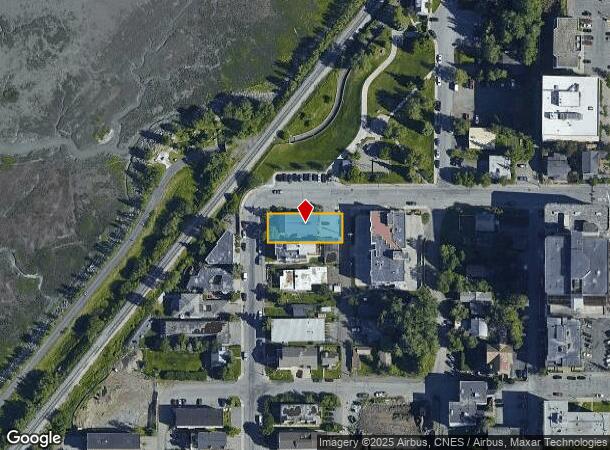 1236 W 5Th Ave, Anchorage, AK Parcel Map