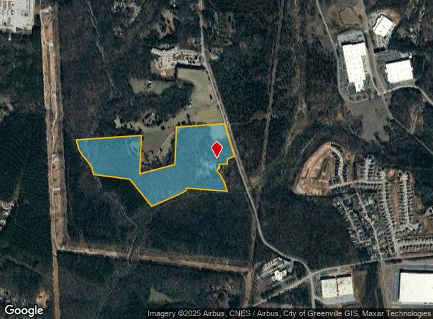  30522 Old Grv, Piedmont, SC Parcel Map