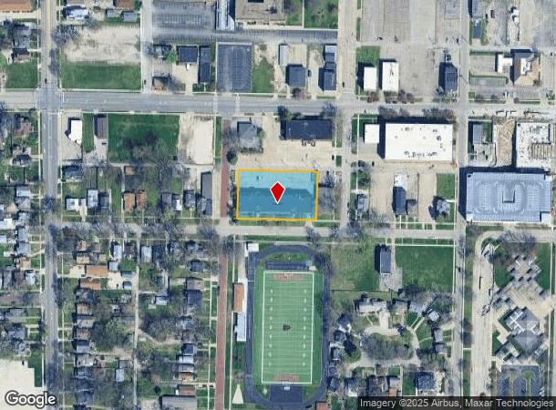  509 W Capitol Ave, Springfield, IL Parcel Map