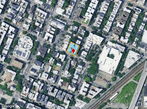  309 E 164Th St, Bronx, NY Parcel Map