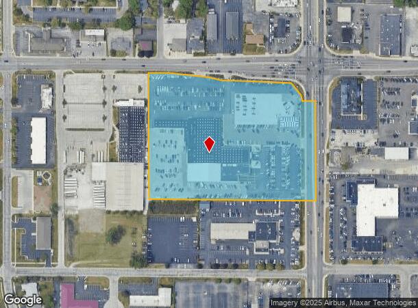  9700 Indianapolis Blvd, Highland, IN Parcel Map