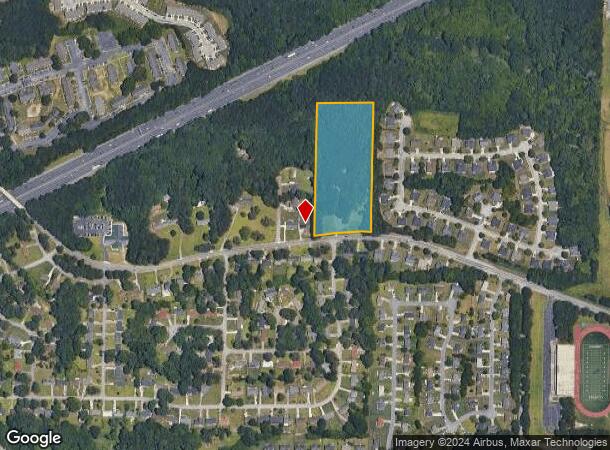  2670 Clifton Springs Rd, Decatur, GA Parcel Map