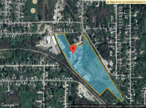  414 Water St, Wadsworth, OH Parcel Map