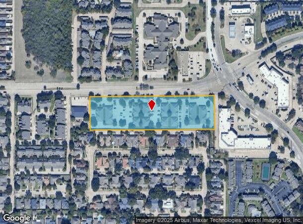 2840 Keller Springs Rd, Carrollton, TX Parcel Map