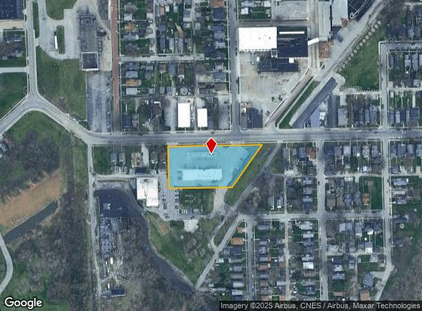 1817 W Main St, Fort Wayne, IN Parcel Map