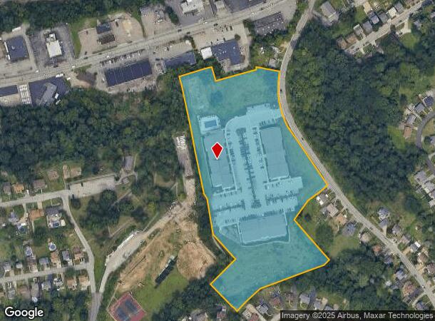 100 Addie Ct, Pittsburgh, PA Parcel Map