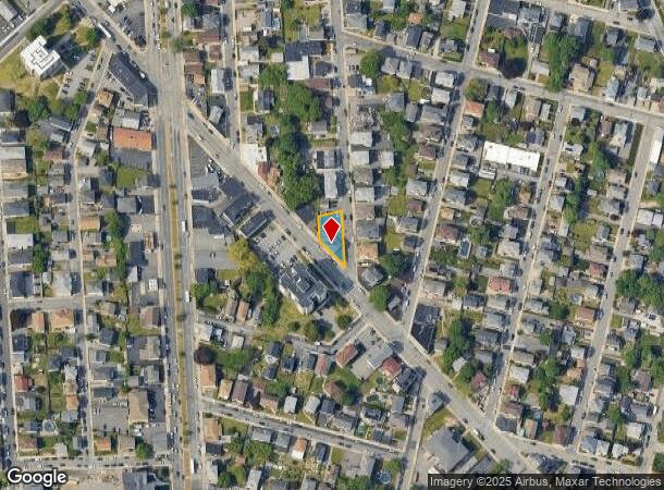  1858 Pleasant St, Fall River, MA Parcel Map