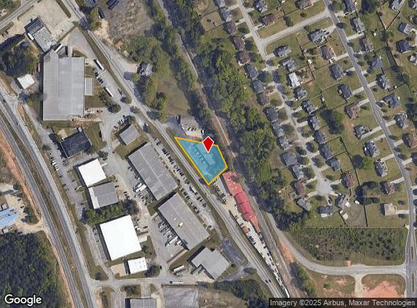  9526 S Main St, Jonesboro, GA Parcel Map