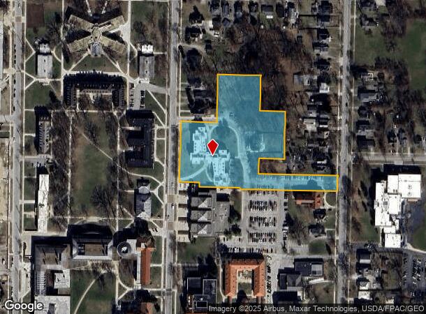 169 N Professor St, Oberlin, OH Parcel Map