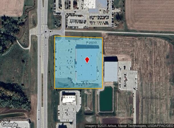 2312 N Jefferson Way, Indianola, IA Parcel Map