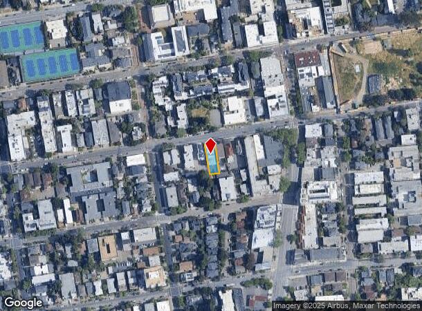  2418 Dwight Way, Berkeley, CA Parcel Map