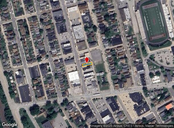  830 Merchant St, Ambridge, PA Parcel Map