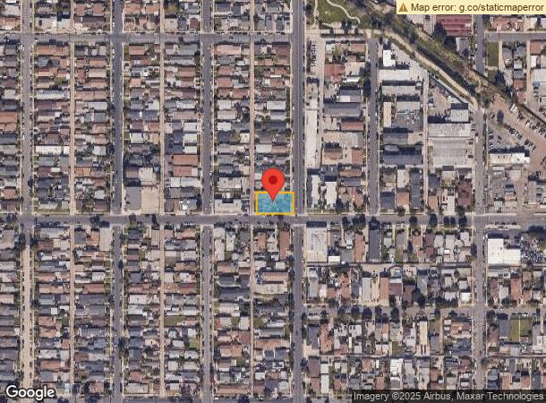  931 E Hill St, Long Beach, CA Parcel Map