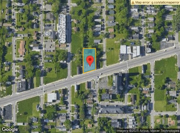  642 Broadway St, Buffalo, NY Parcel Map