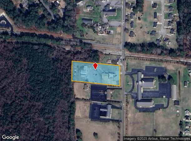  210 S Glendale Dr, Rocky Mount, NC Parcel Map