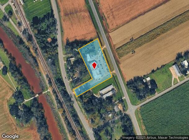 1104 Highway 71 S, Lecompte, LA Parcel Map