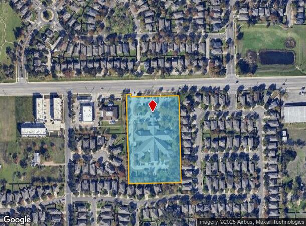  2101 Frate Barker Rd, Austin, TX Parcel Map