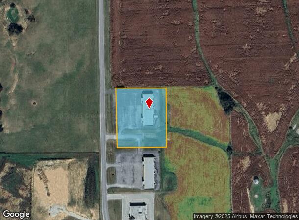 1201 N Jim Day Rd, Salem, IN Parcel Map