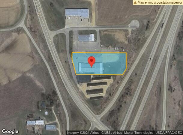  410 S Main St, Dickeyville, WI Parcel Map