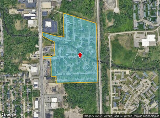 2801 S Dort Hwy, Flint, MI Parcel Map