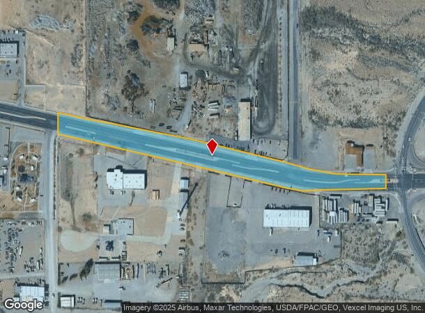 Vinton Rd, Vinton, TX Parcel Map