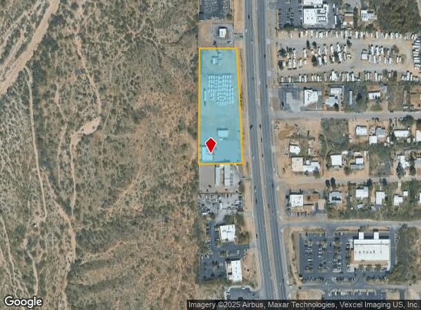 16045 N Oracle Rd, Tucson, AZ Parcel Map