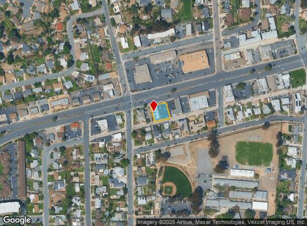 2389 Fletcher Pky, El Cajon, CA Parcel Map