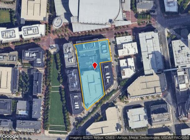 125 W Nationwide Blvd, Columbus, OH Parcel Map