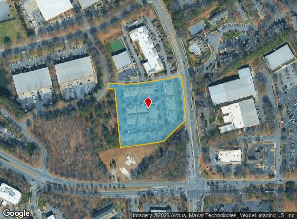  1242 Mann Dr, Matthews, NC Parcel Map