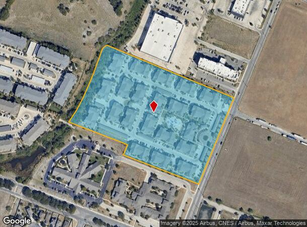  1639 Cable Ranch Rd, San Antonio, TX Parcel Map