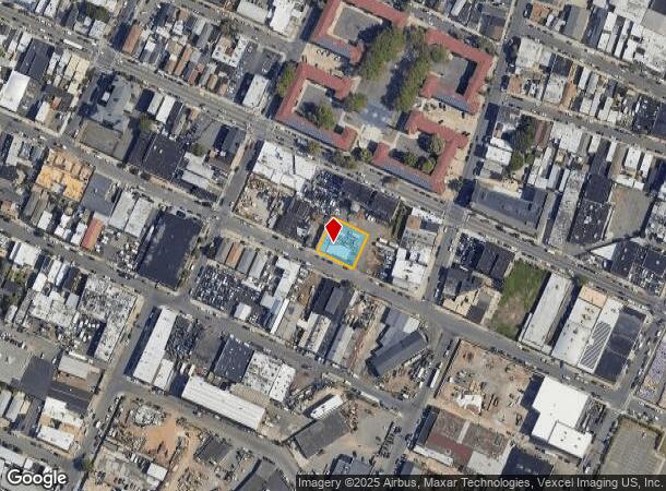  243 Thomas St, Newark, NJ Parcel Map