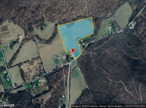  6621 Rarden Hazelbaker Rd, Peebles, OH Parcel Map