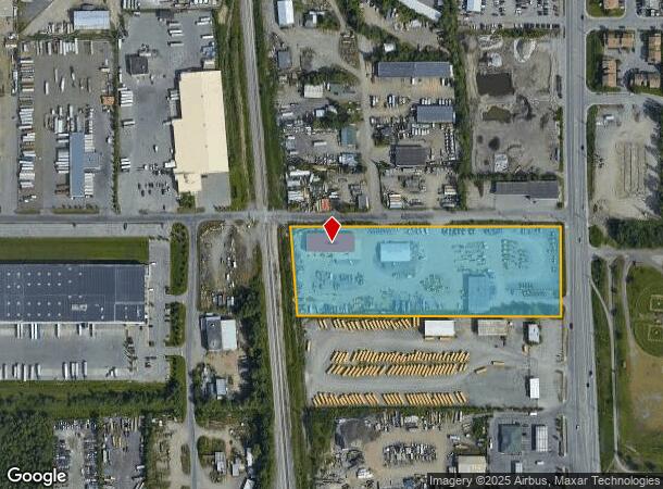  10460 Old Seward Hwy, Anchorage, AK Parcel Map