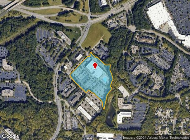  1700 Regency Pky, Cary, NC Parcel Map