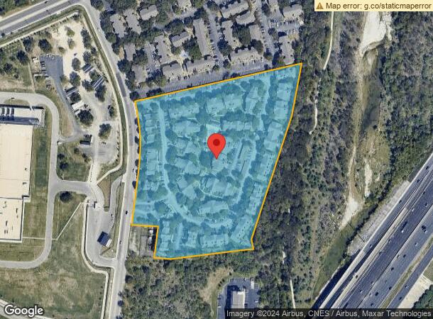  1530 Nw Crossroads, San Antonio, TX Parcel Map