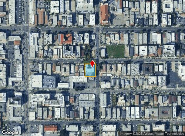 2900 Francis Ave, Los Angeles, CA Parcel Map