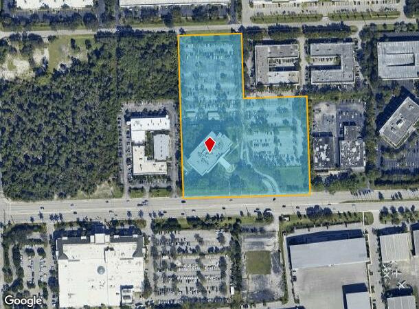  1901 W Cypress Creek Rd, Fort Lauderdale, FL Parcel Map