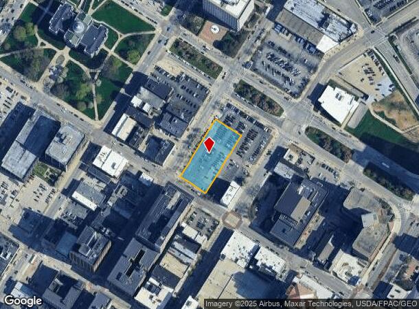 422 N Huron St, Toledo, OH Parcel Map