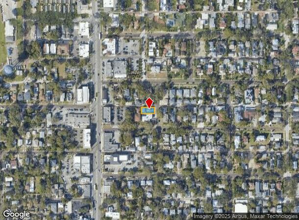  1214 3Rd St N, Saint Petersburg, FL Parcel Map