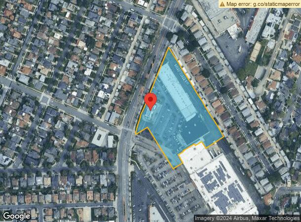  10812-10828 Jefferson Blvd, Culver City, CA Parcel Map