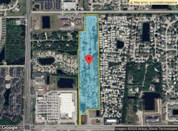  820 Barnes Blvd, Rockledge, FL Parcel Map