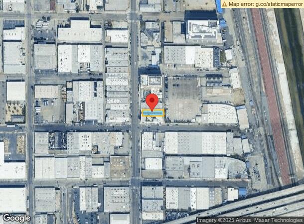  1022 S Santa Fe Ave, Los Angeles, CA Parcel Map