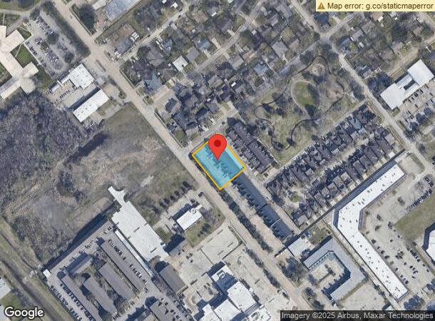  450 N Texas Ave, Webster, TX Parcel Map