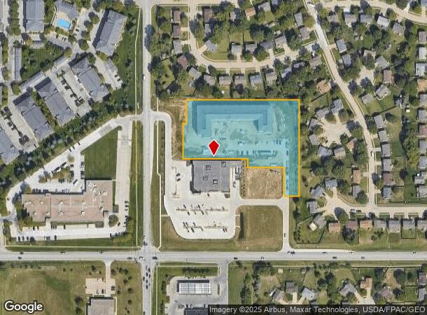 13100 Fort St, Omaha, NE Parcel Map